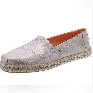 NIB TOMS Spanish Villa Sparkle Woven/Rope